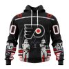 Personalized NHL Philadelphia Flyers Special Star Wars Design May The 4th Be With You Hoodie