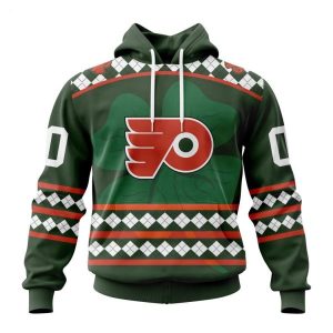 Personalized NHL Philadelphia Flyers Specialized Unisex Kits Hockey Celebrate St Patrick’s Day Hoodie