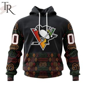 Personalized NHL Pittsburgh Penguins Special Design For Black History Month Hoodie