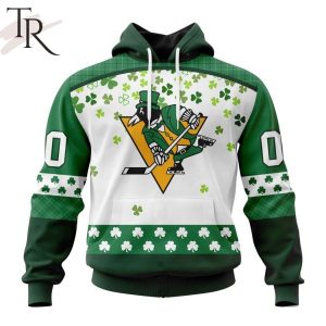 Personalized NHL Pittsburgh Penguins Special Design For St. Patrick Day Hoodie