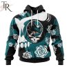 Personalized NHL San Jose Sharks Special Grateful Dead Gathering Flowers Design Hoodie