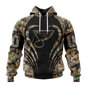 Personalized NHL St. Louis Blues Special Camo Hunting Hoodie