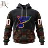 Personalized NHL St. Louis Blues Special Design For Black History Month Hoodie