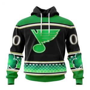 Personalized NHL St. Louis Blues Specialized Hockey Celebrate St Patrick’s Day Hoodie