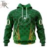 Personalized NHL Tampa Bay Lightning Full Green Design For St. Patrick’s Day Hoodie