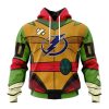 Personalized NHL Tampa Bay Lightning Special Teenage Mutant Ninja Turtles Design Hoodie