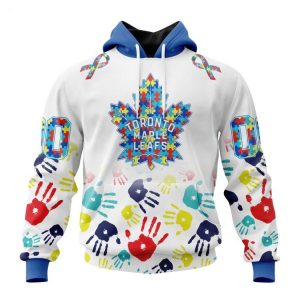 Personalized NHL Toronto Maple Leafs Special Autism Awareness Design Hoodie