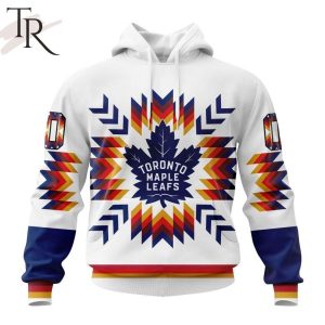 Personalized NHL Toronto Maple Leafs Special Design With Native Pattern Hoodie