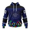 Personalized NHL Toronto Maple Leafs Specialized Unisex Kits Hockey Fights Against Autism Hoodie