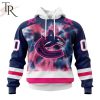 Personalized NHL Vancouver Canucks Special Pink October Fight Breast Cancer Hoodie