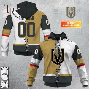 Personalized NHL Vegas Golden Knights Mix Jersey 2023 Style Hoodie