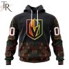 Personalized NHL Vegas Golden Knights Special Design For Black History Month Hoodie