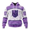 Personalized NHL Vegas Golden Knights Special Lavender Fight Cancer Hoodie