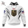 Personalized NHL Vegas Golden Knights Special Space Force NASA Astronaut Design Hoodie 3D