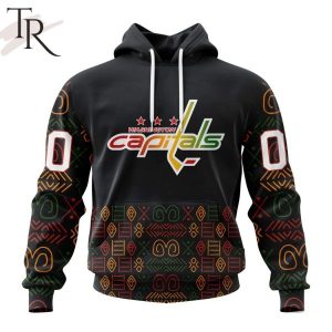 Personalized NHL Washington Capitals Special Design For Black History Month Hoodie