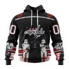 Personalized NHL Washington Capitals Special Star Wars Design May The 4th Be With You Hoodie