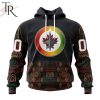 Personalized NHL Winnipeg Jets Special Design For Black History Month Hoodie