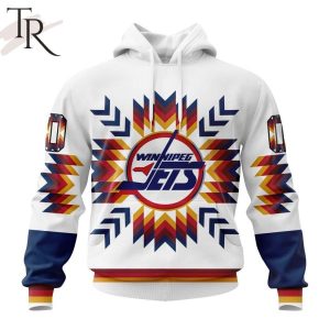 Personalized NHL Winnipeg Jets Special Design With Native Pattern Hoodie