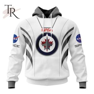 Personalized NHL Winnipeg Jets Special Space Force NASA Astronaut Design Hoodie 3D