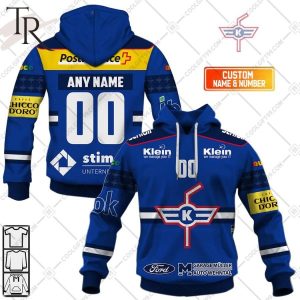 Personalized NL Hockey EHC Kloten Home jersey Style Hoodie