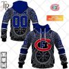 Personalized NL Hockey Fribourg Gotteron Viking Special Design Hoodie