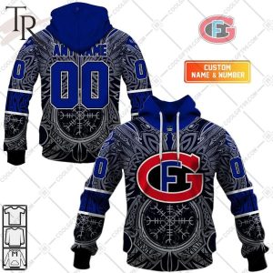 Personalized NL Hockey Fribourg Gotteron Viking Special Design Hoodie