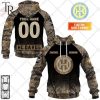 Personalized NL Hockey HC Davos Camouflage Hoodie