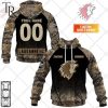 Personalized NL Hockey Lausanne HC Camouflage Hoodie