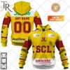 Personalized NL Hockey SCL Tigers Away Jersey Style Hoodie