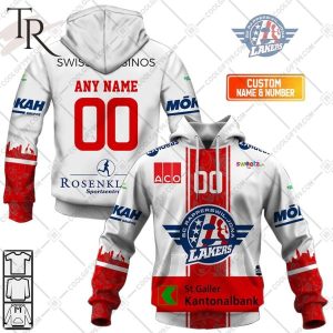 Personalized NL Hockey SCRJ Lakers Away Jersey Style Hoodie