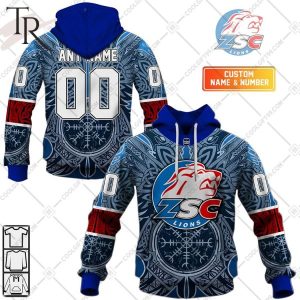 Personalized NL Hockey ZSC Lions Viking Special Design Hoodie