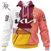 Personalized NRL Brisbane Broncos Special Mix Jersey Hoodie 3D