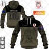 Personalized NRL Camouflage V2 St. George Illawarra Dragons Hoodie