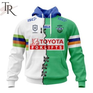 Personalized NRL Canberra Raiders Home Mix Away Kits Hoodie