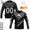 Personalized NRL Dolphins Carbon Hoodie