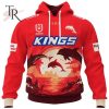 Personalized NRL Dolphins Special Design With Team’s Signature Hoodie 3D