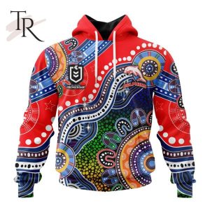 Personalized NRL Dolphins Special Indigenous Design Hoodie 3D