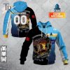 Personalized NRL Gold Coast Titans x AC DC Hoodie 3D