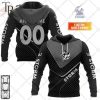 Personalized NRL Melbourne Storm Carbon Hoodie