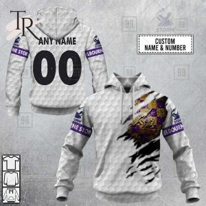 Personalized NRL Melbourne Storm Golf Hoodie All Over Print