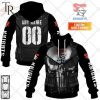 Personalized NRL Newcastle Knights Punisher Hoodie