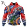 Personalized NRL Newcastle Knights Special Indigenous Design Hoodie 3D