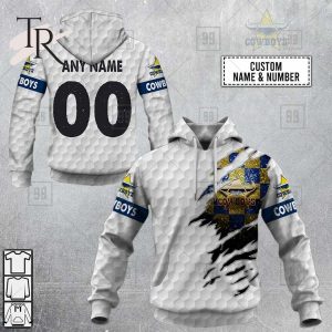 Personalized NRL North Queensland Cowboys Golf Hoodie All Over Print