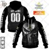 Personalized NRL North Queensland Cowboys Punisher Hoodie