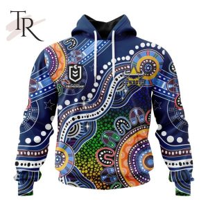 Personalized NRL North Queensland Cowboys Special Indigenous Design Hoodie 3D