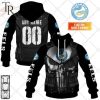 Personalized NRL Parramatta Eels Punisher Hoodie