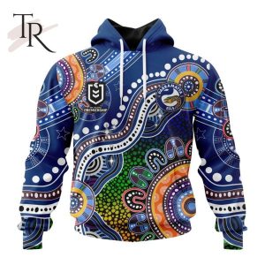 Personalized NRL Parramatta Eels Special Indigenous Design Hoodie 3D