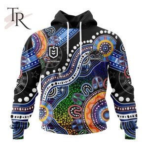 Personalized NRL Penrith Panthers Special Indigenous Design Hoodie 3D