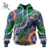 Personalized NRL South Sydney Rabbitohs Special Indigenous Design Hoodie 3D