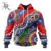 Personalized NRL St. George Illawarra Dragons Special Indigenous Design Hoodie 3D